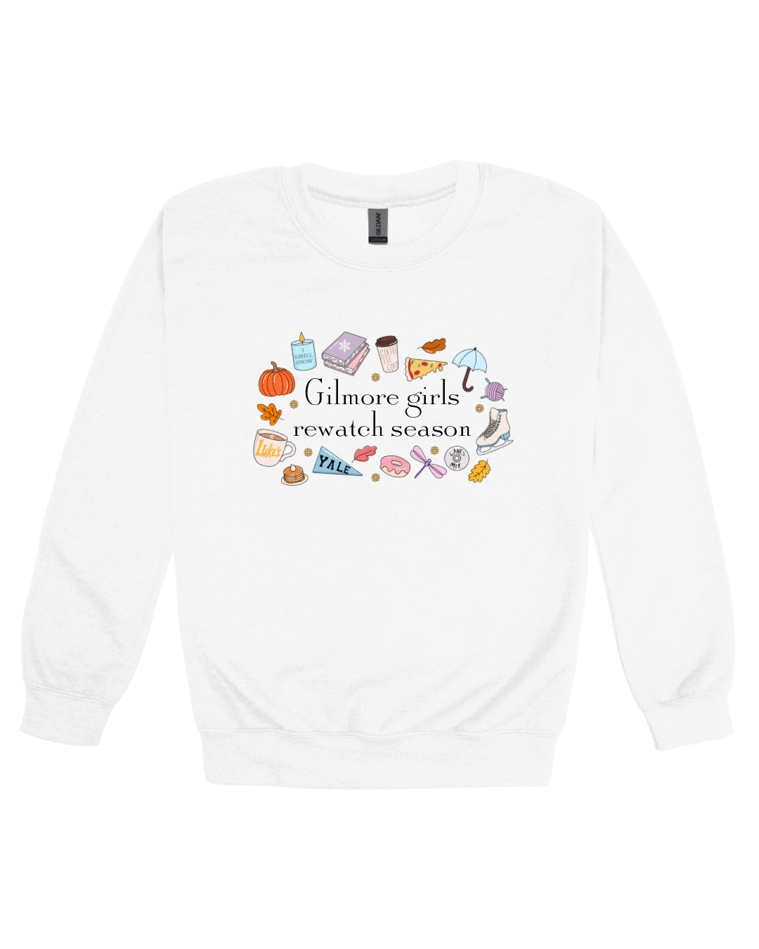 Gilmore Girls Rewatch Season Youth Sweatshirt