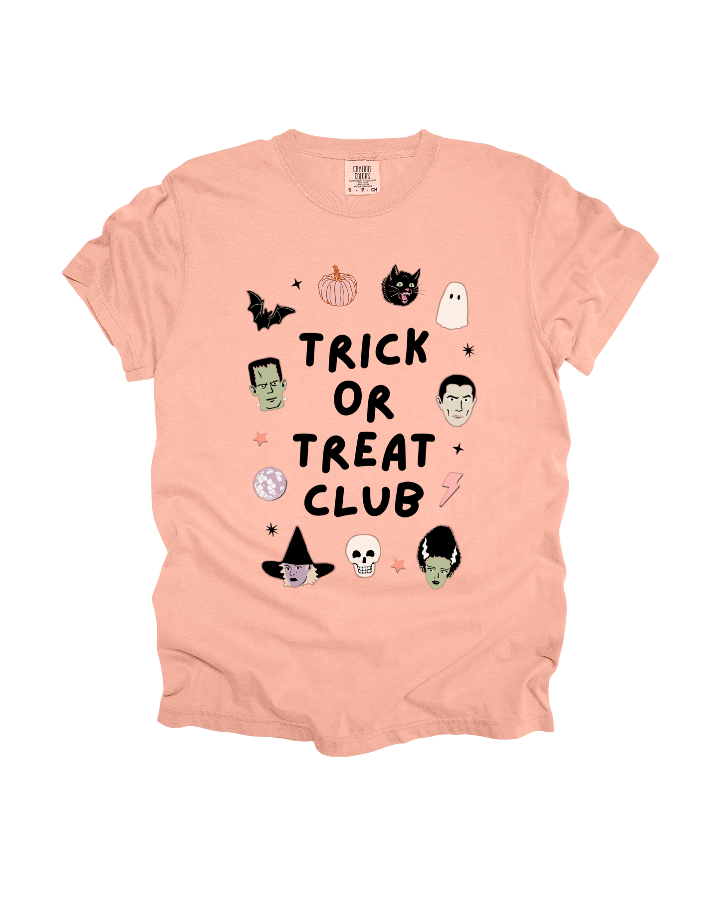 Trick Or Treat Club Adult Tee