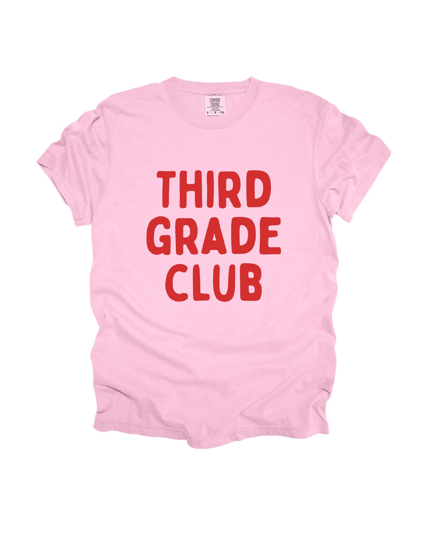 Third Grade Club Adult Tee