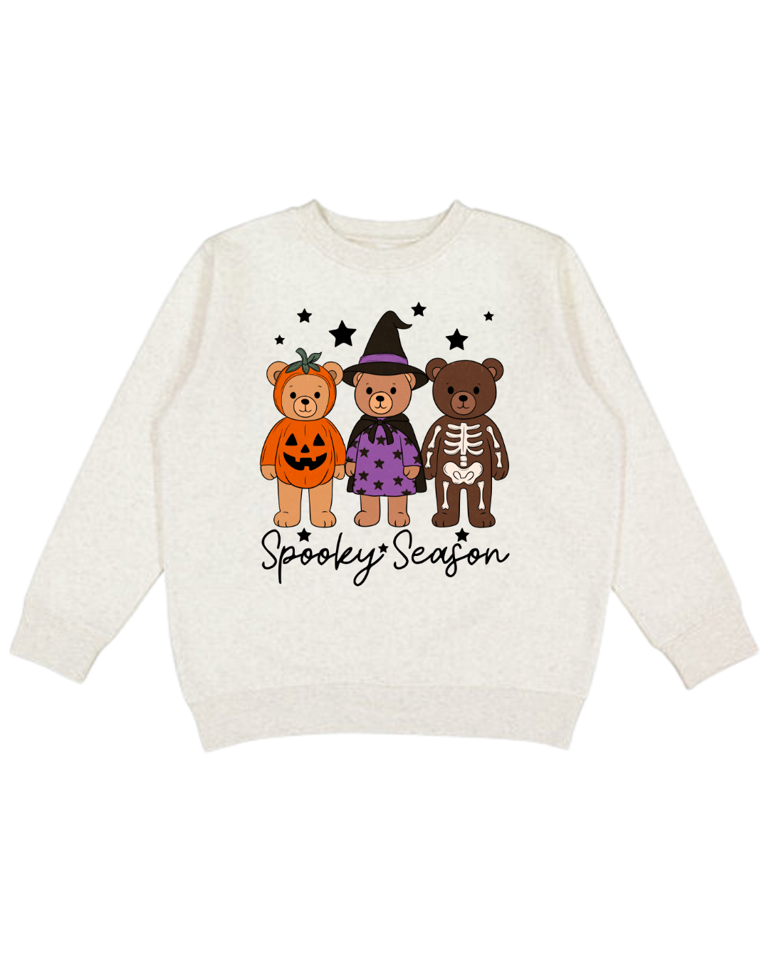 Spooky Season Bears Youth Sweatshirt