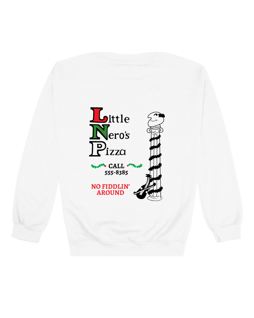 Little Nero’s Pizza Youth Sweatshirt