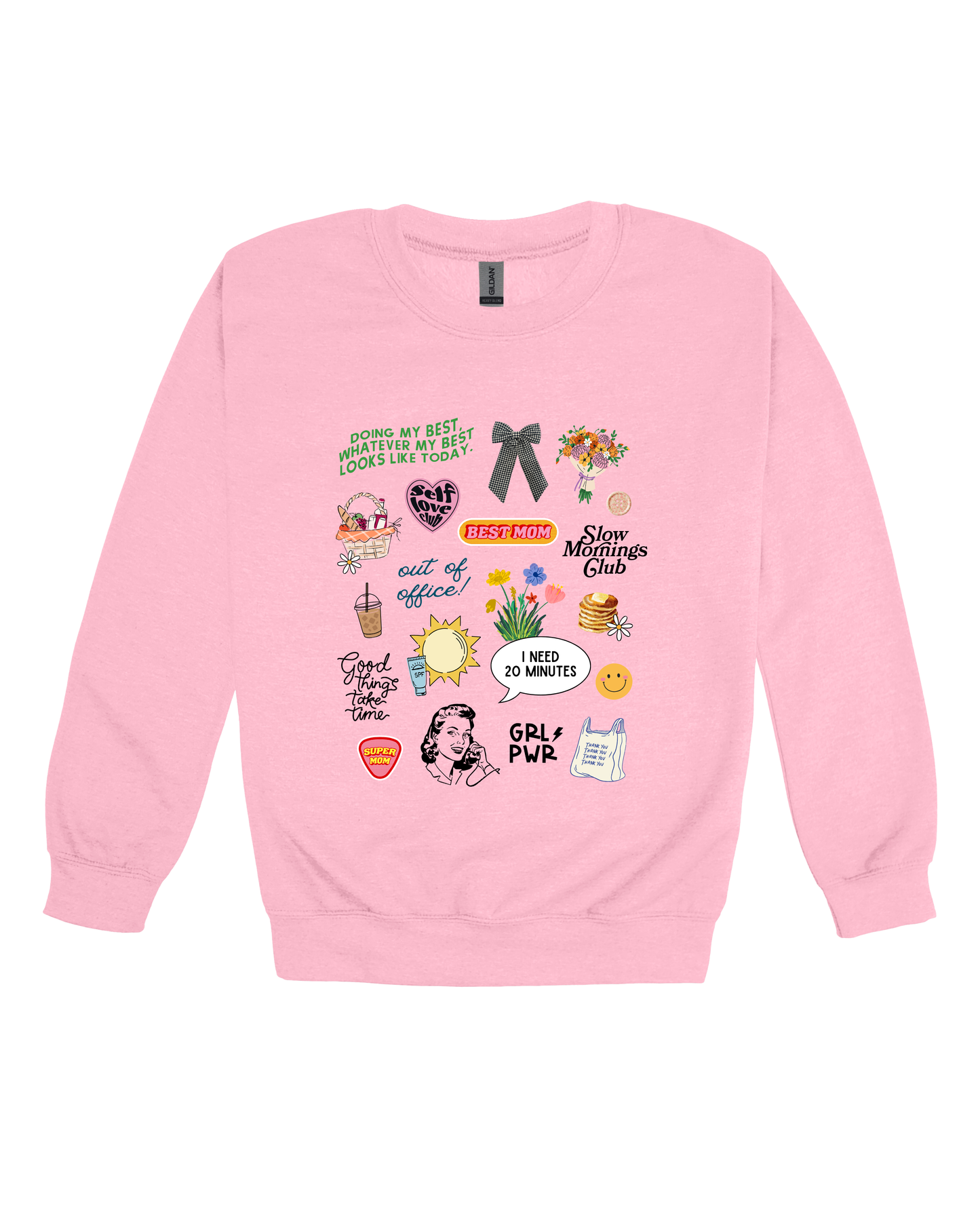 Motherhood Charms Adult Sweatshirt