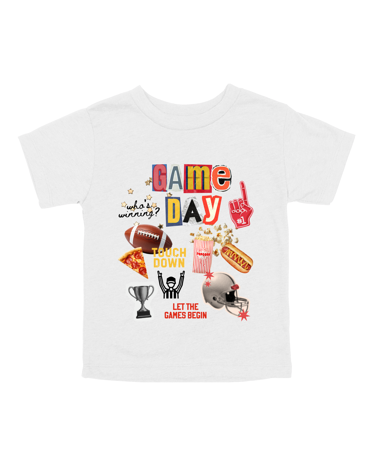 Game Day Collage Youth Tee