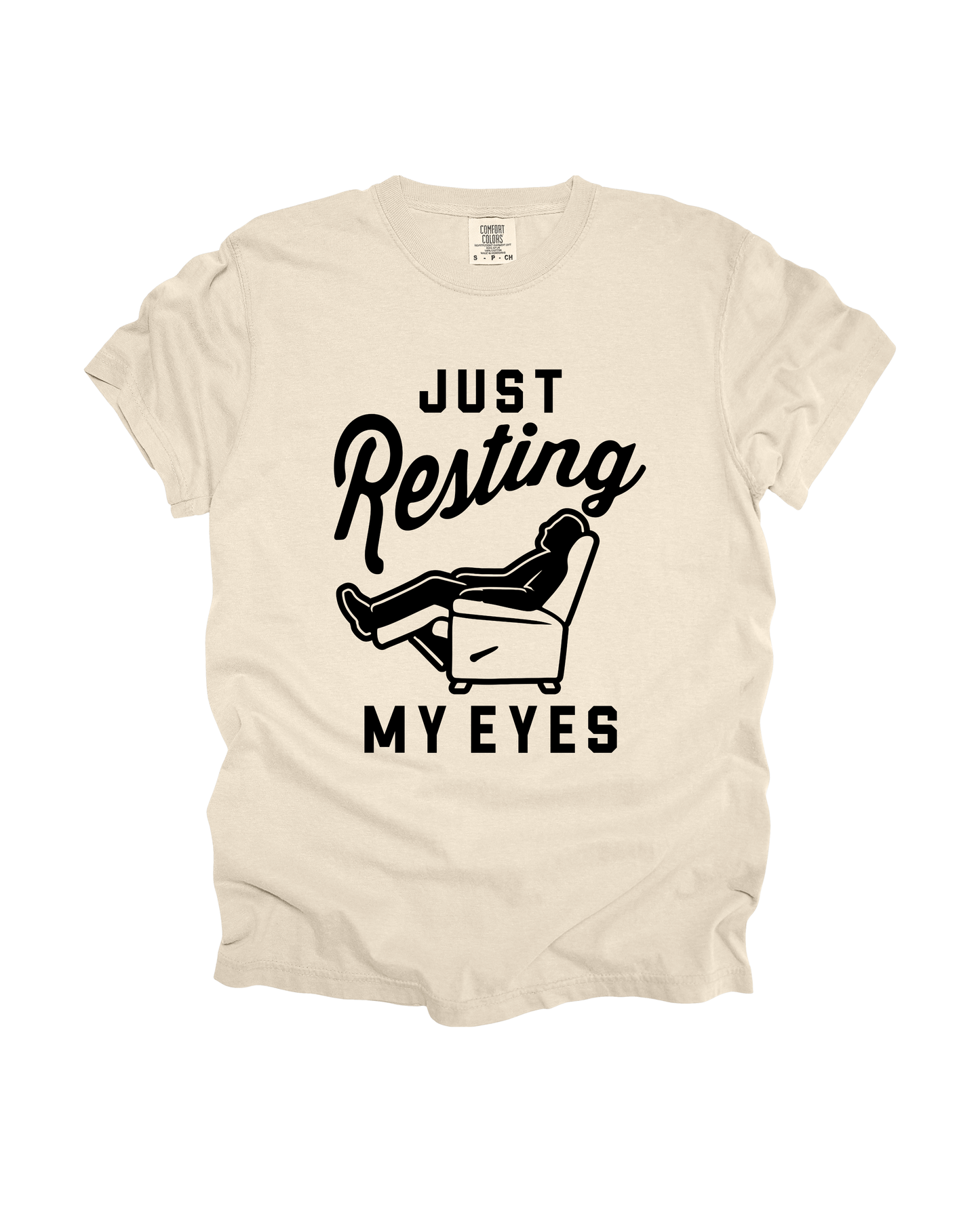 Just Resting My Eyes Adult Tee