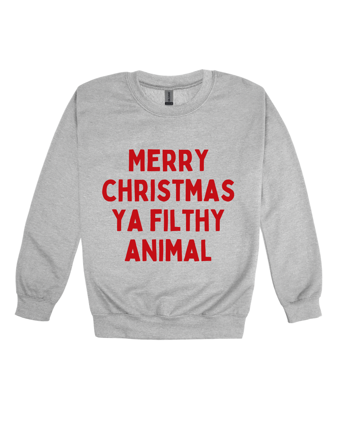 Merry Christmas Ya Filthy Animal Youth Sweatshirt