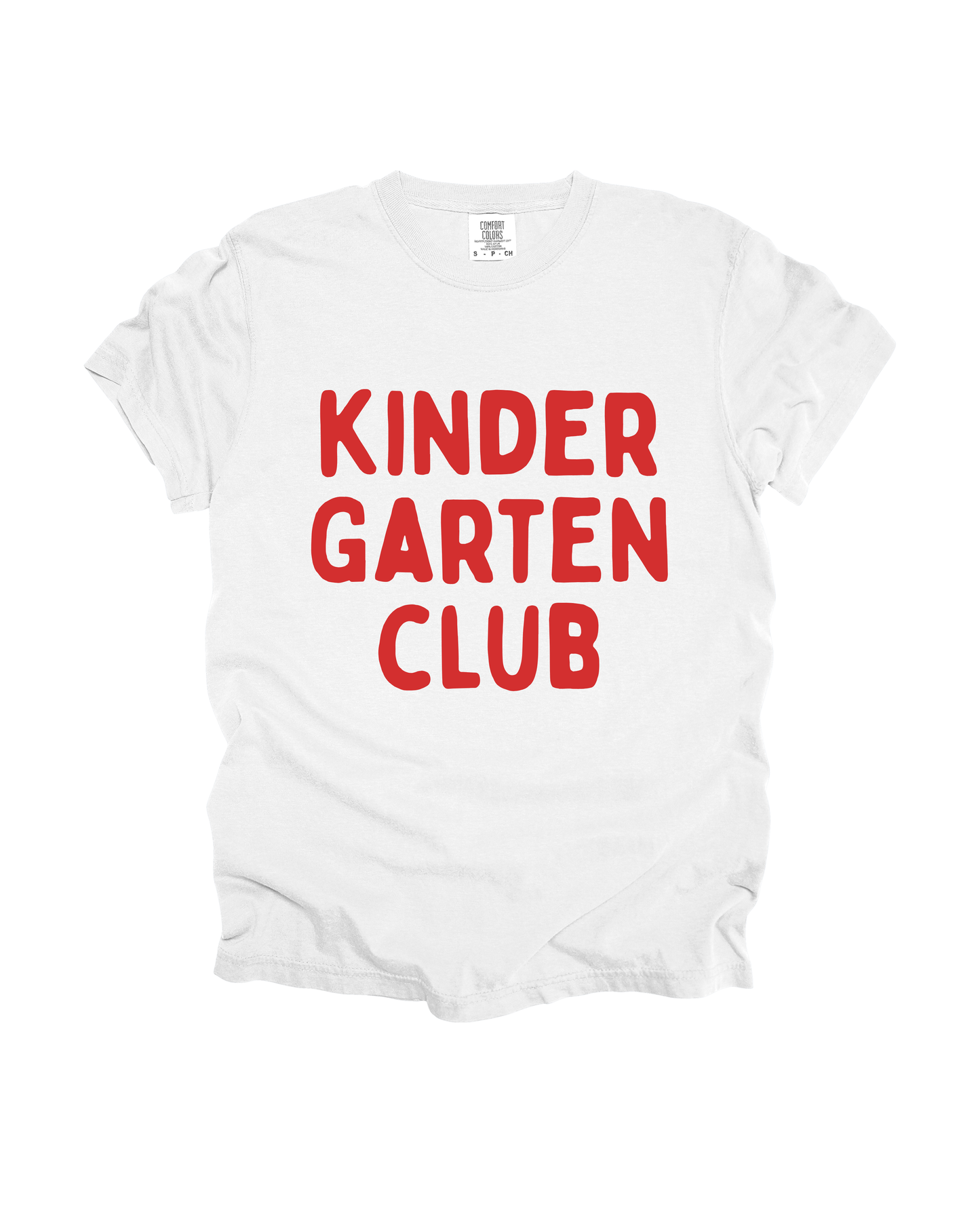 Kindergarten Club Adult Tee