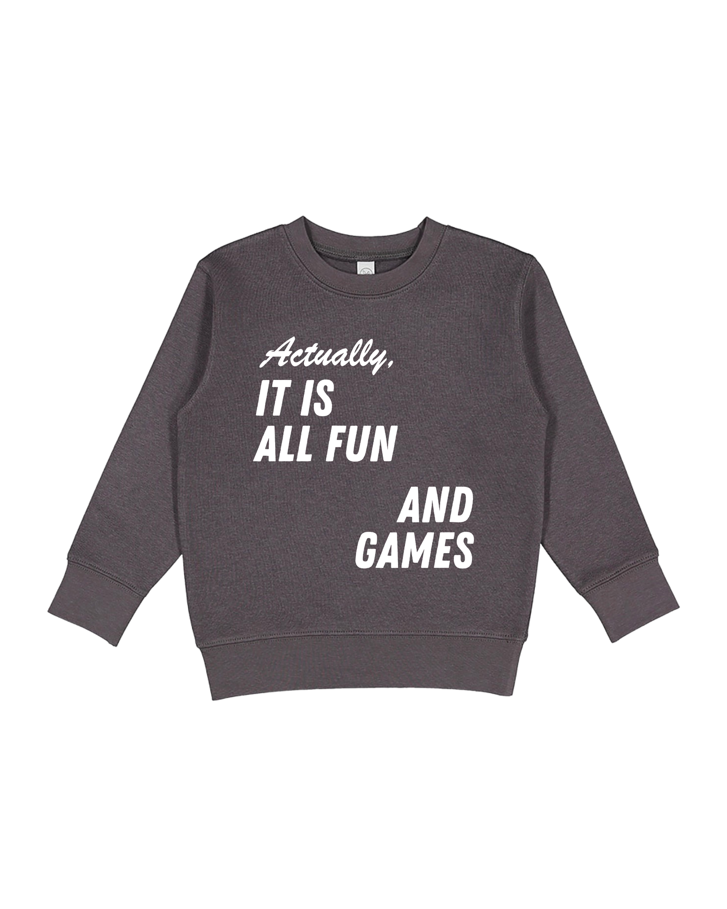 Fun And Games Toddler Sweatshirt
