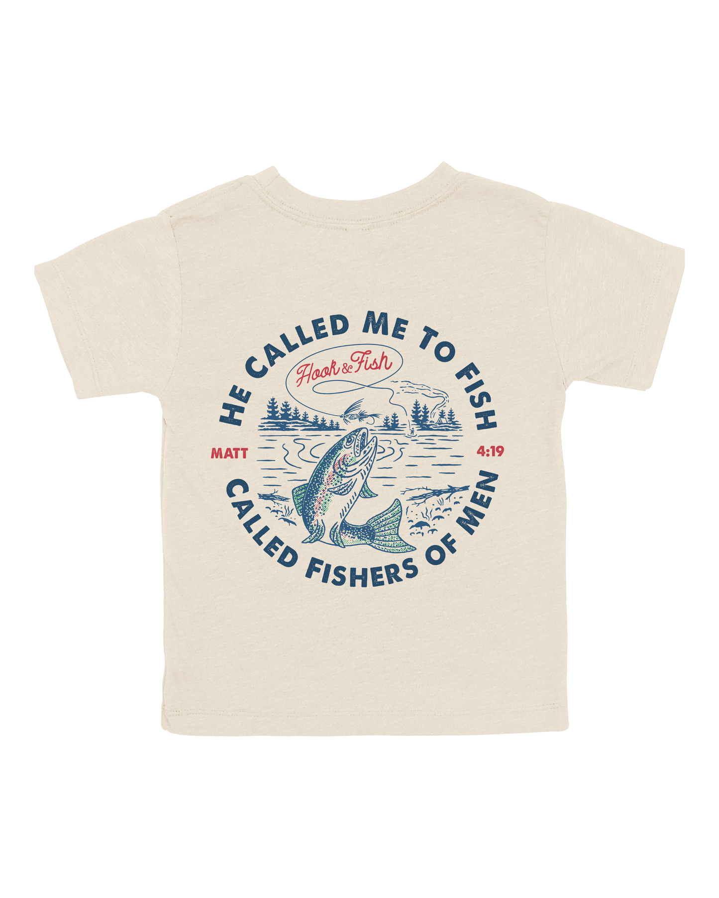 He Called Me To Fish Youth Tee