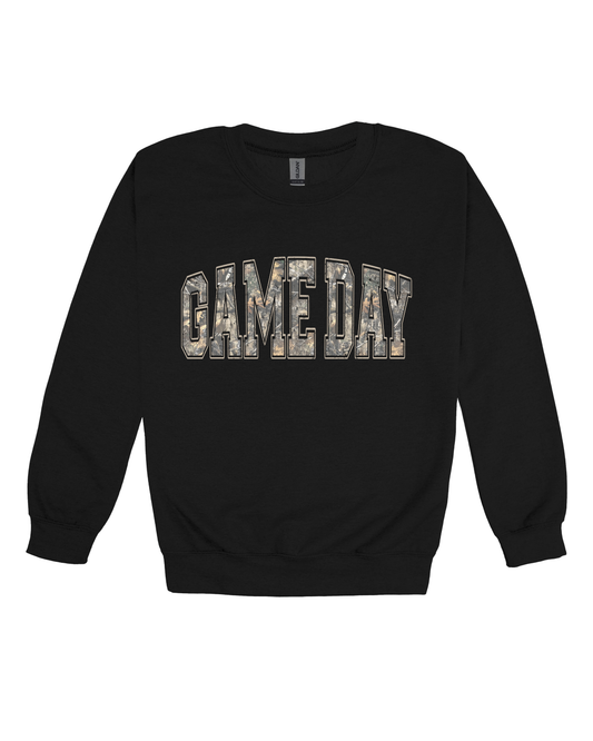 Game Day Camo Youth Sweatshirt