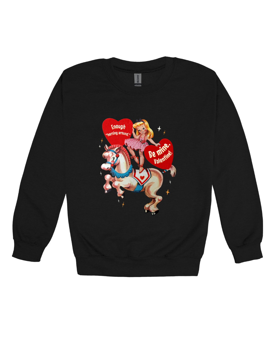 Horsing Around Adult Sweatshirt