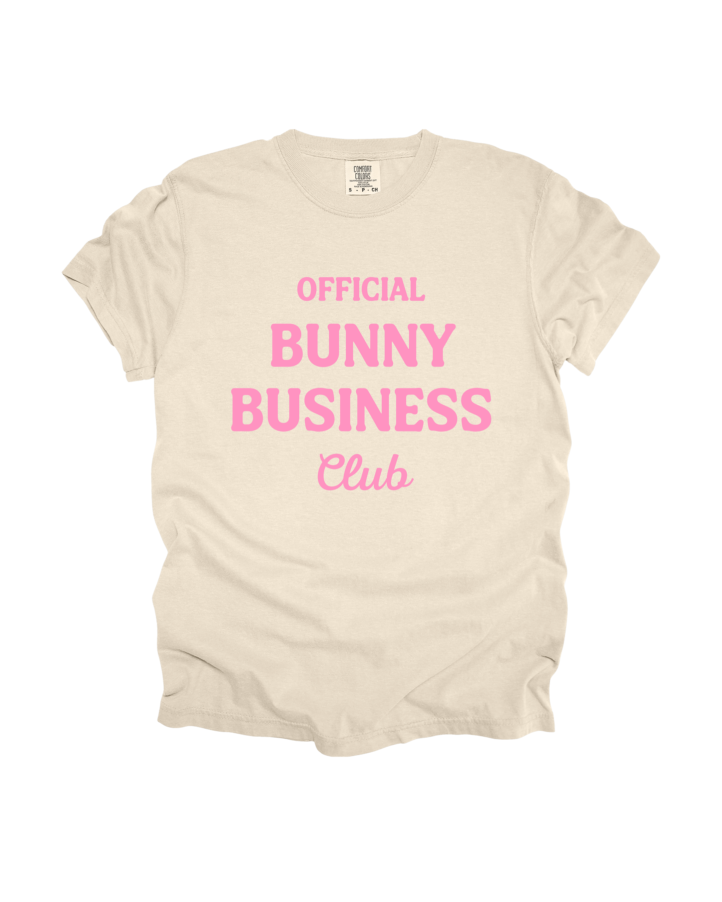 Official Bunny Business Club Adult Tee