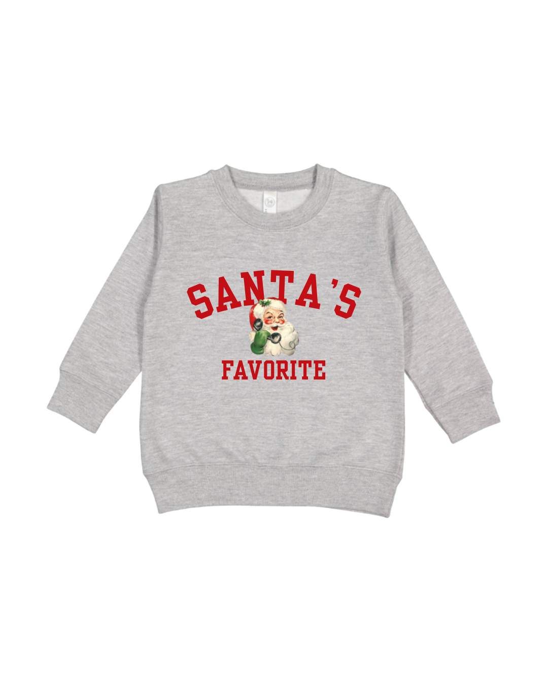 Santa’s Favorite Toddler Sweatshirt