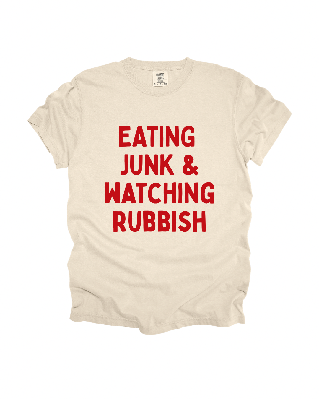 Eating Junk & Watching Rubbish Adult Tee