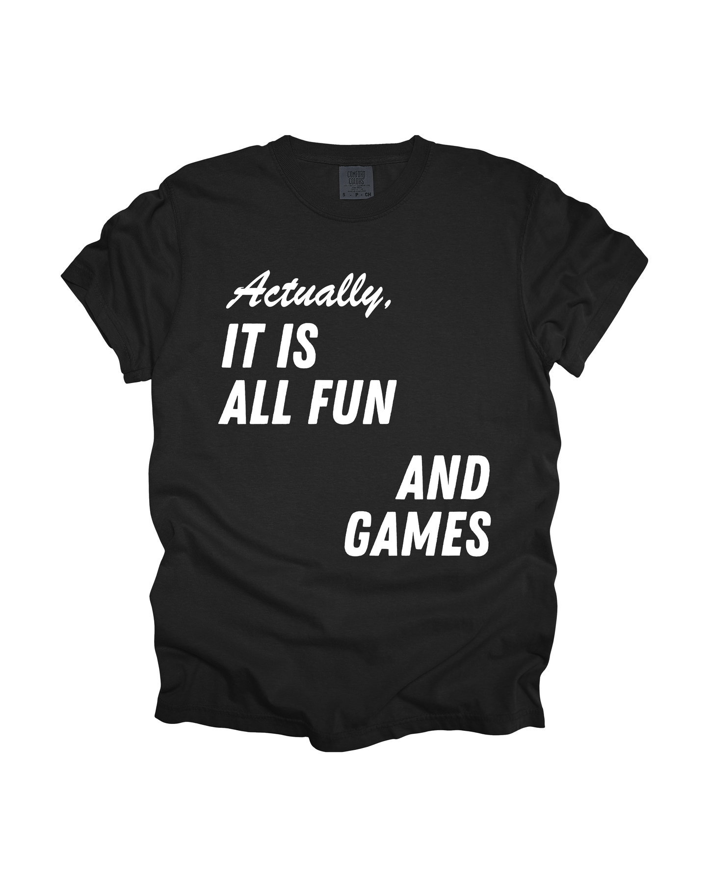 Fun And Games Adult Tee