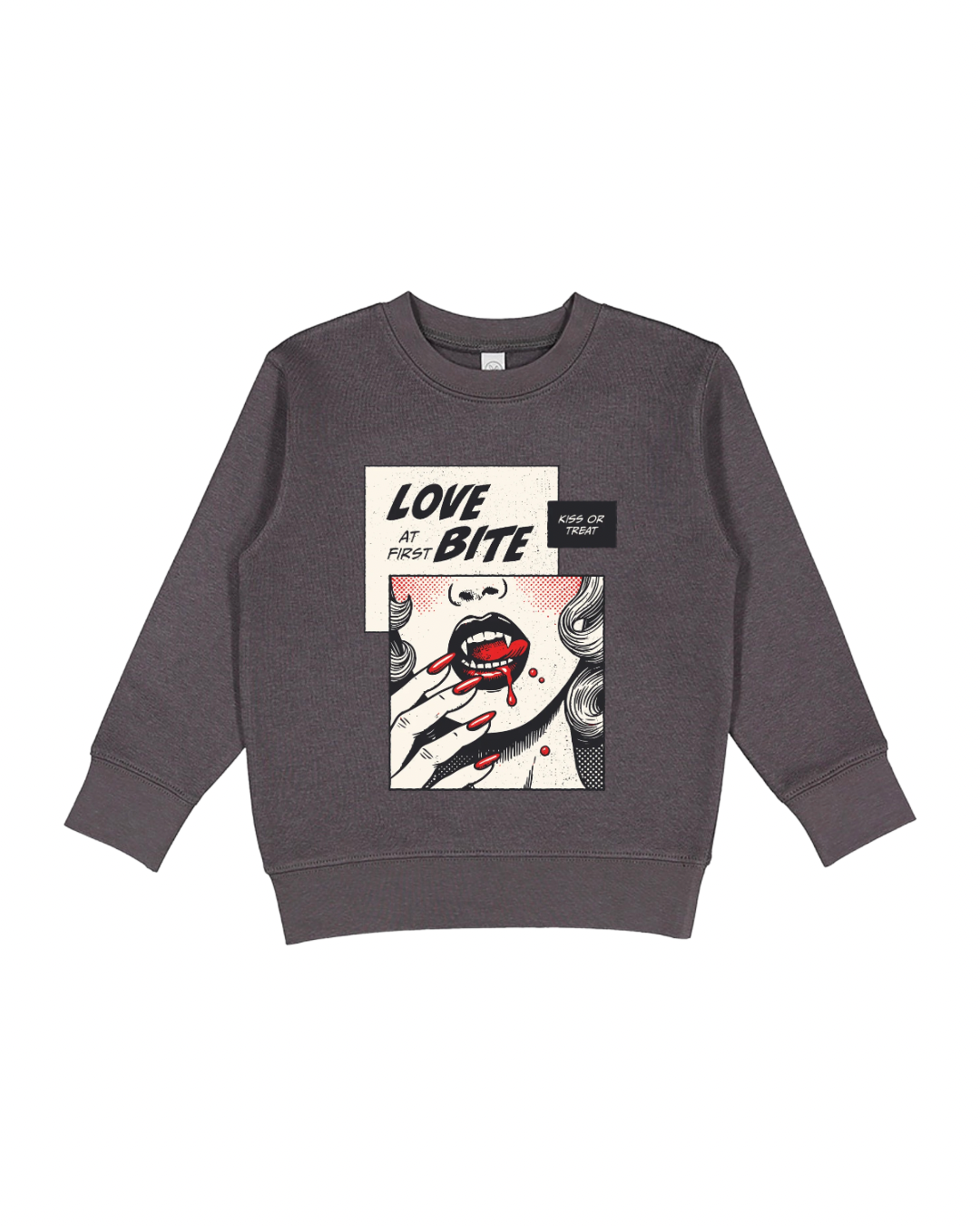 Love At First Bite Toddler Sweatshirt