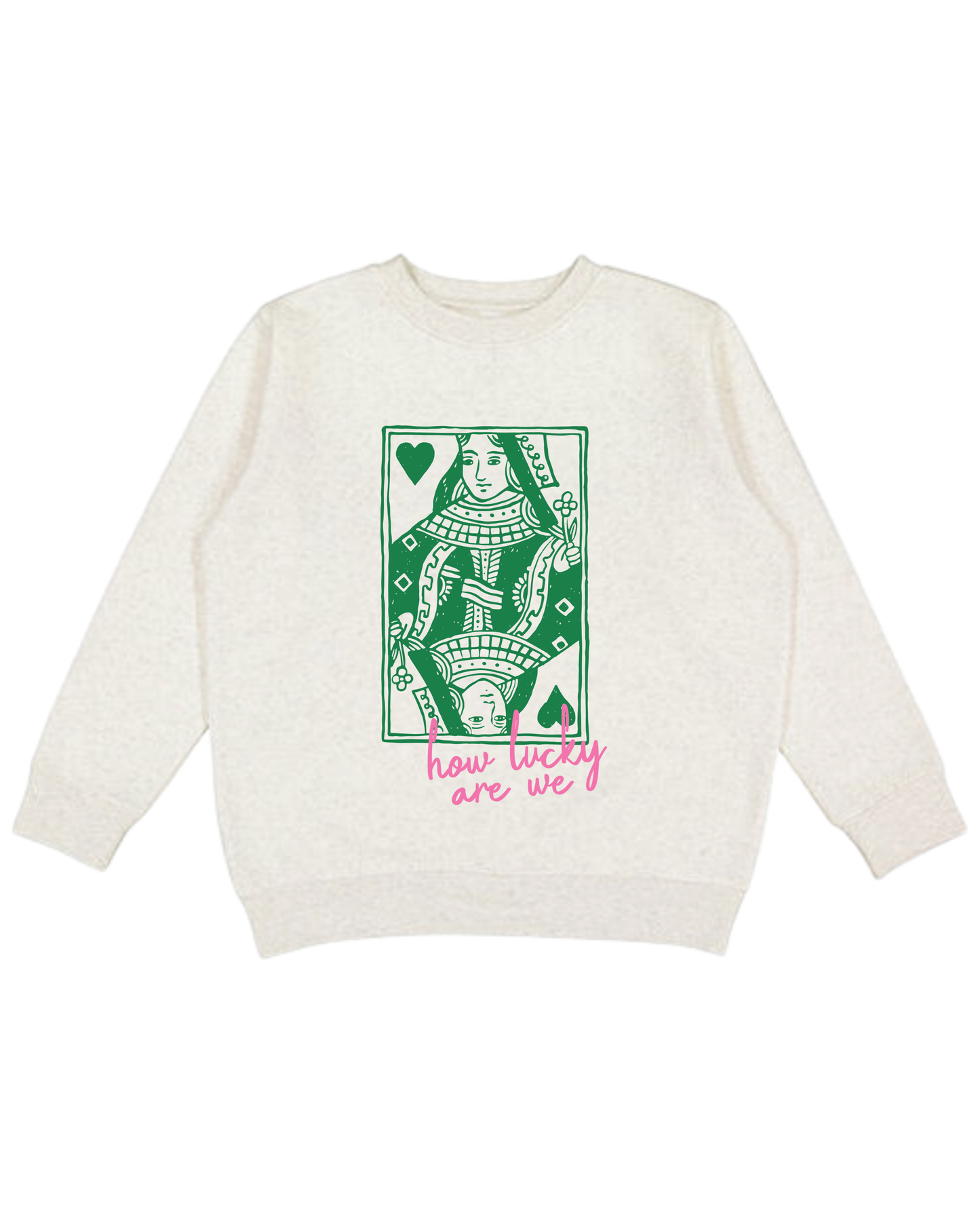 Queen Of Hearts Adult Sweatshirt