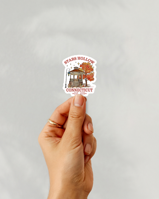 Gilmore Girls Stars Hollow Vinyl Sticker
