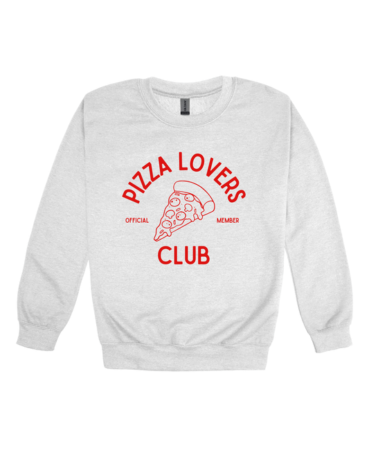 Pizza Lovers Club Adult Sweatshirt