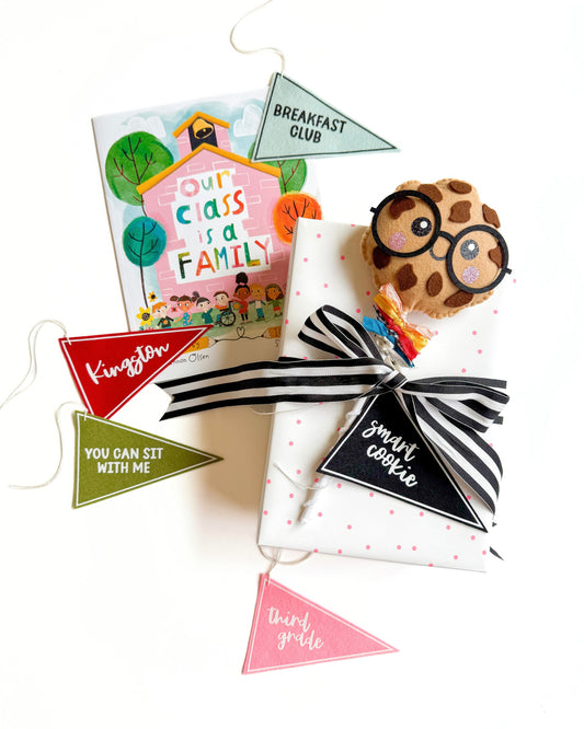 Custom Pennant Gift Tag