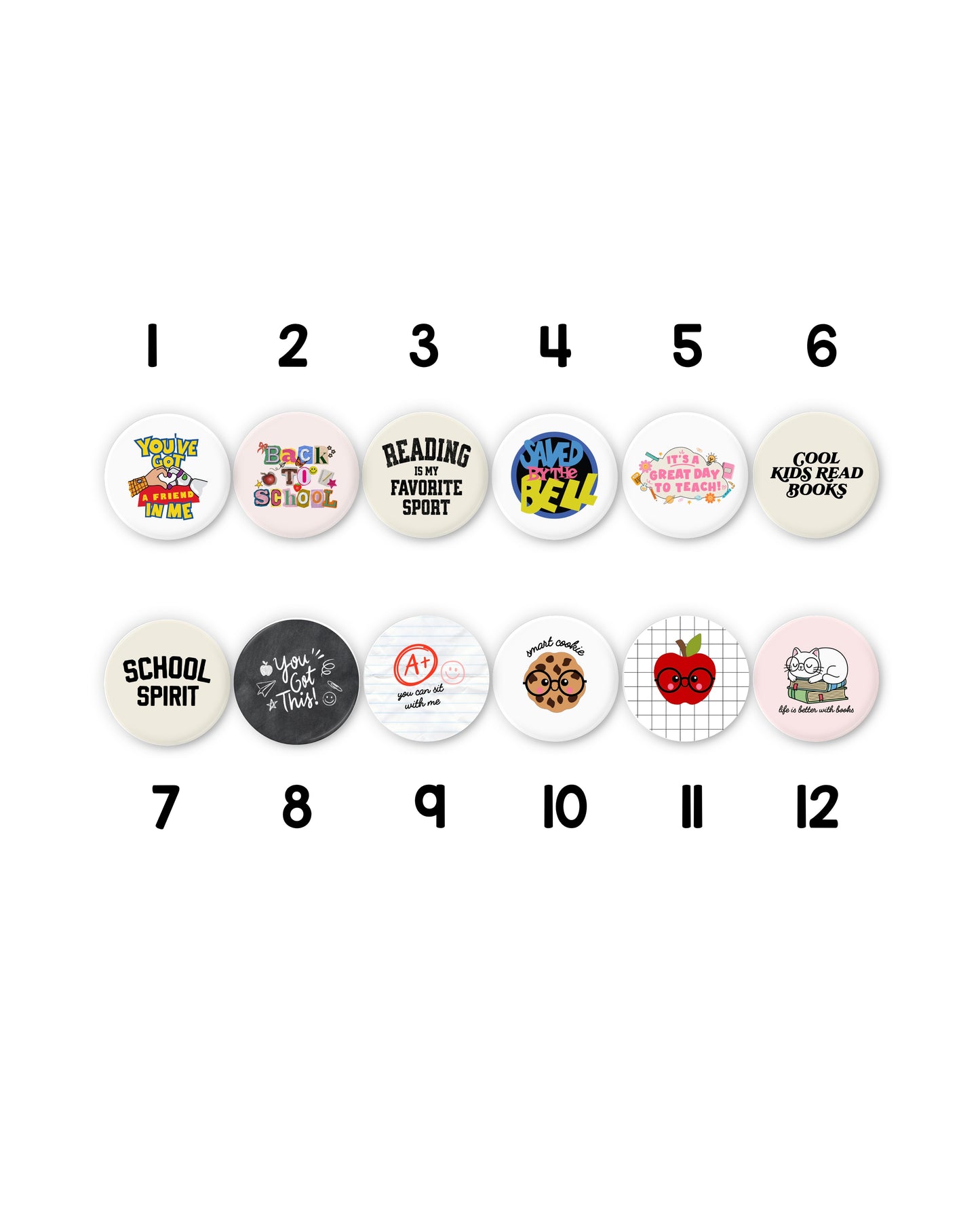 Back To School Button