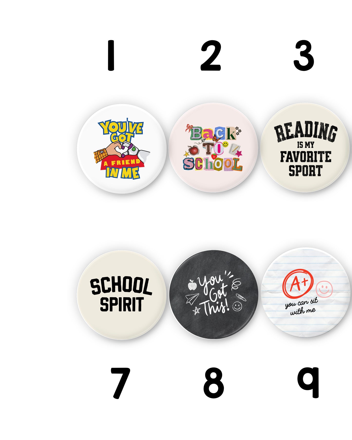 Back To School Button