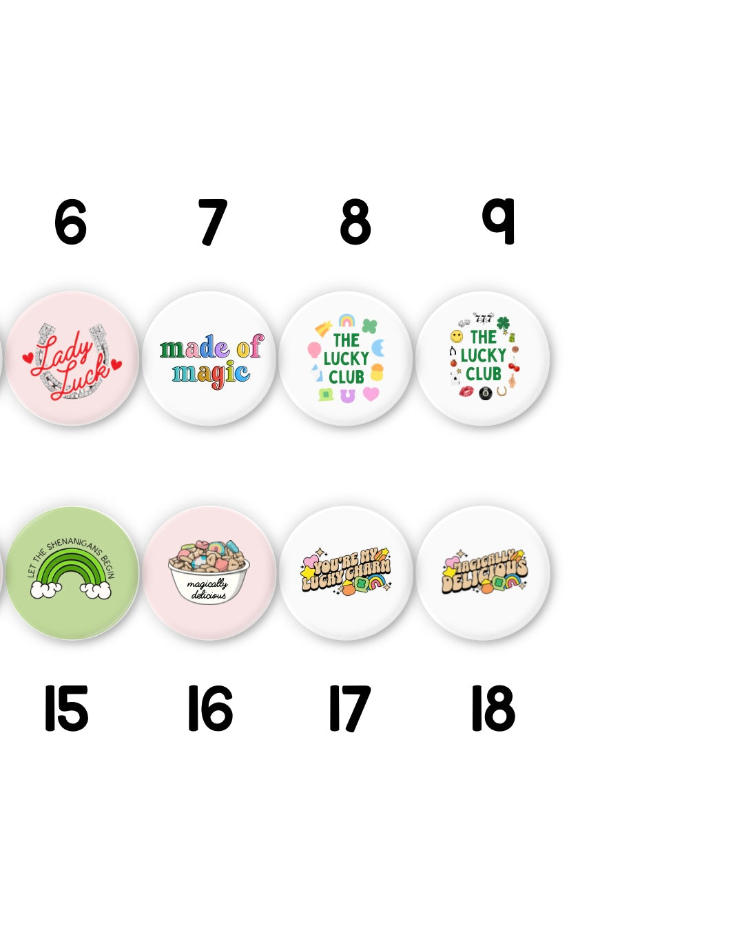 St. Patrick's Day Button