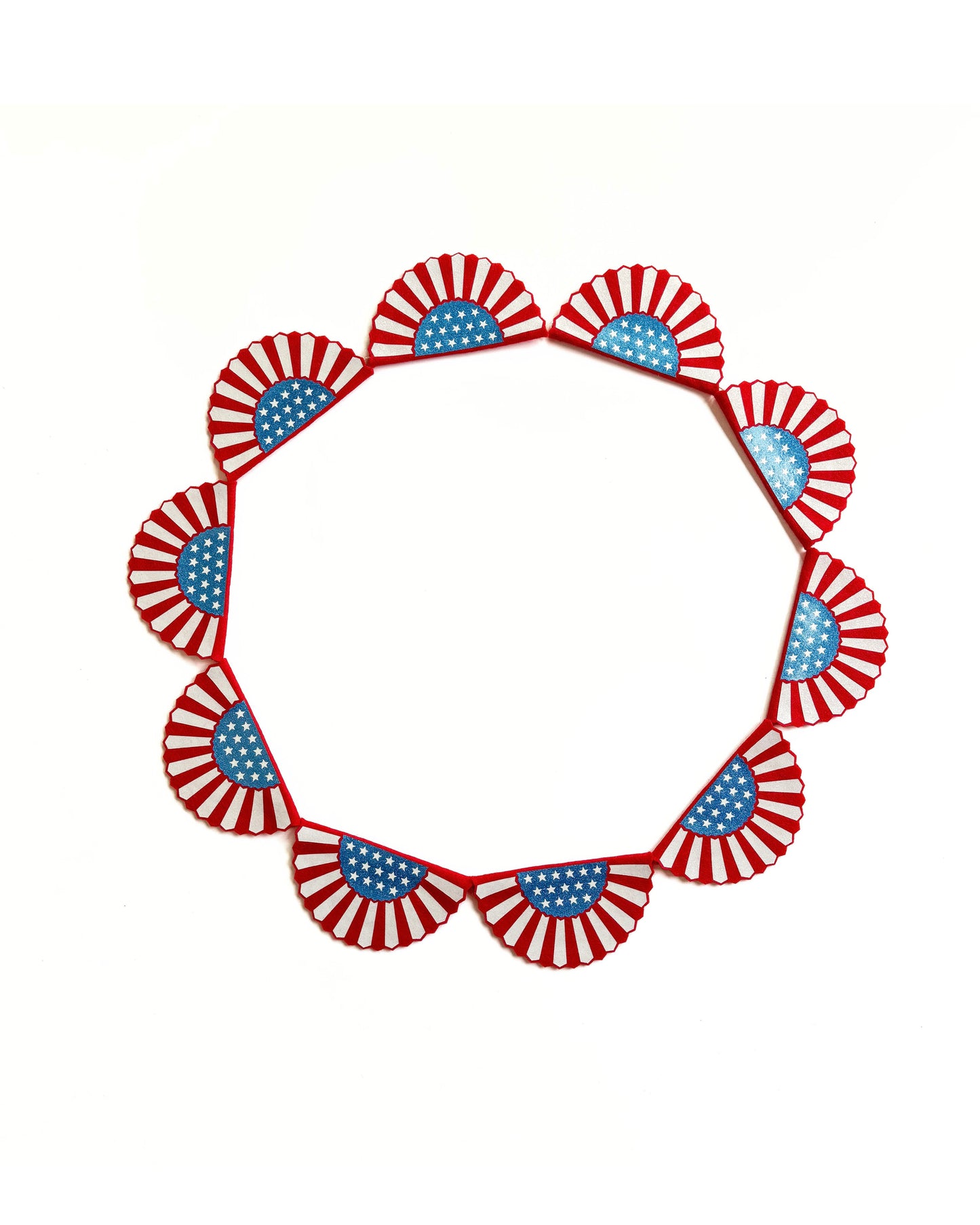 4th of July Bunting Garland