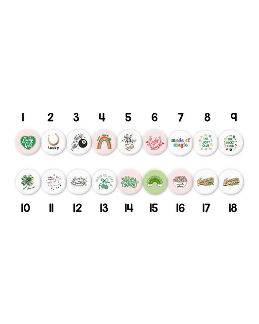 St. Patrick's Day Button