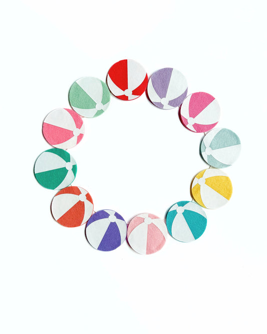 Beach Ball Garland