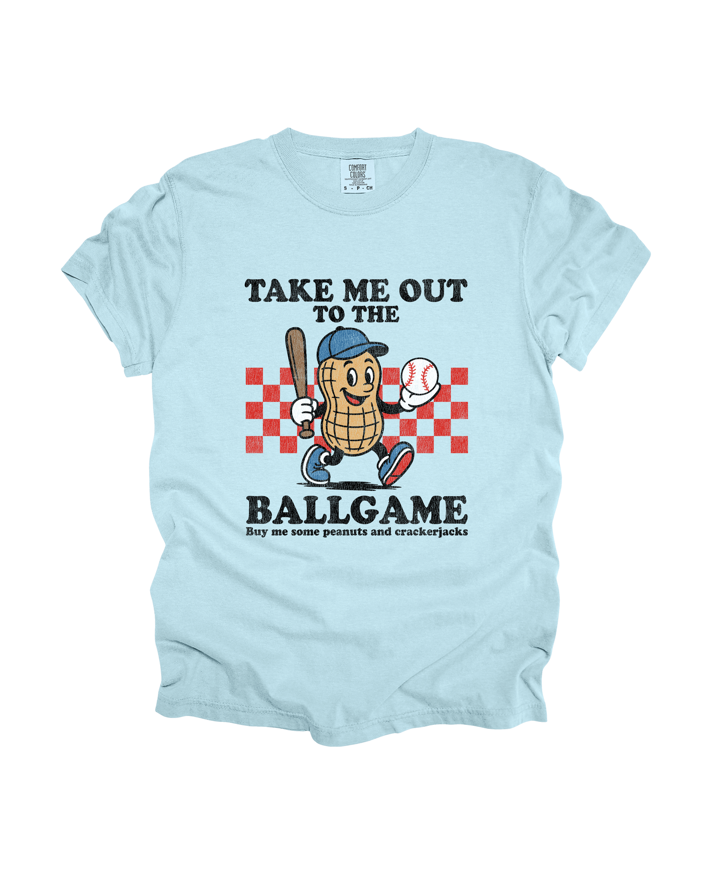 Take Me Out To The Ballgame Adult Tee