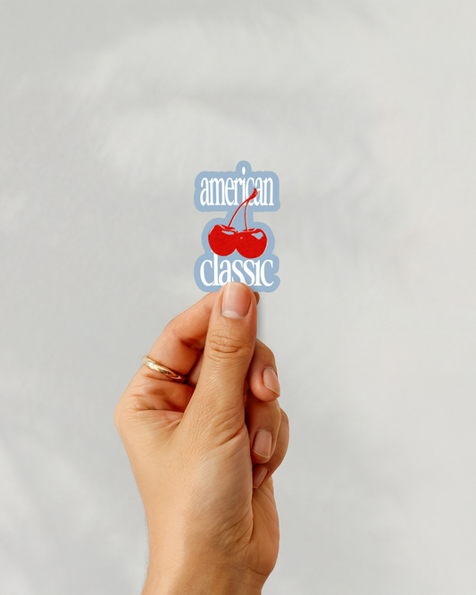 American Classic Vinyl Sticker