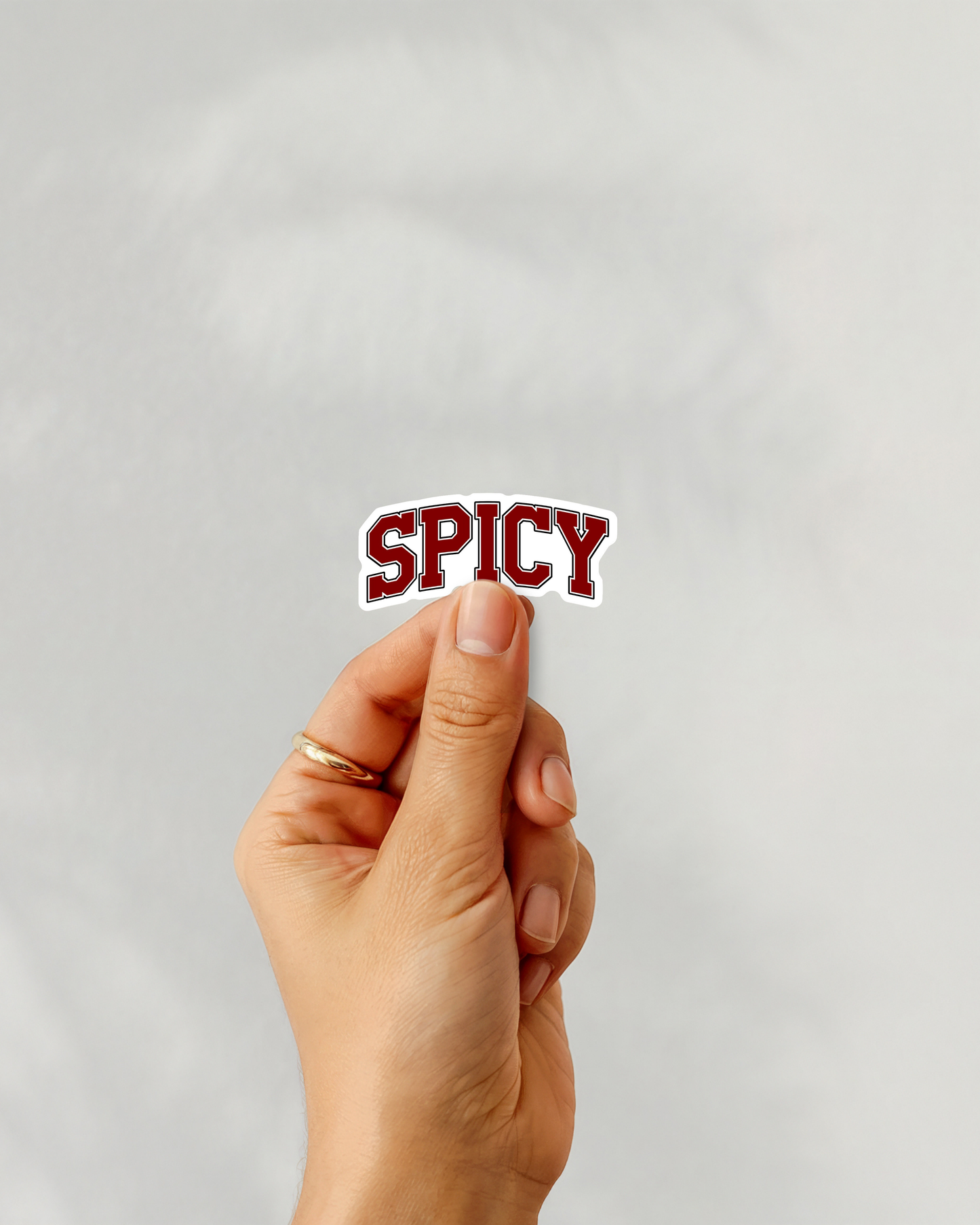 Spicy Vinyl Sticker