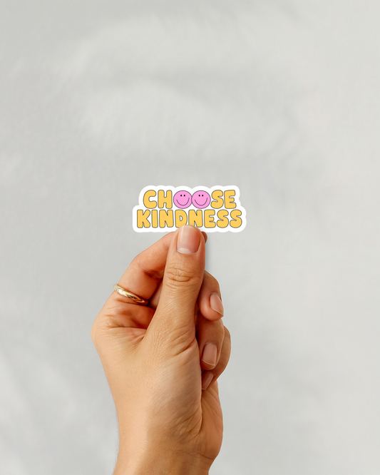 Choose Kindness Vinyl Sticker