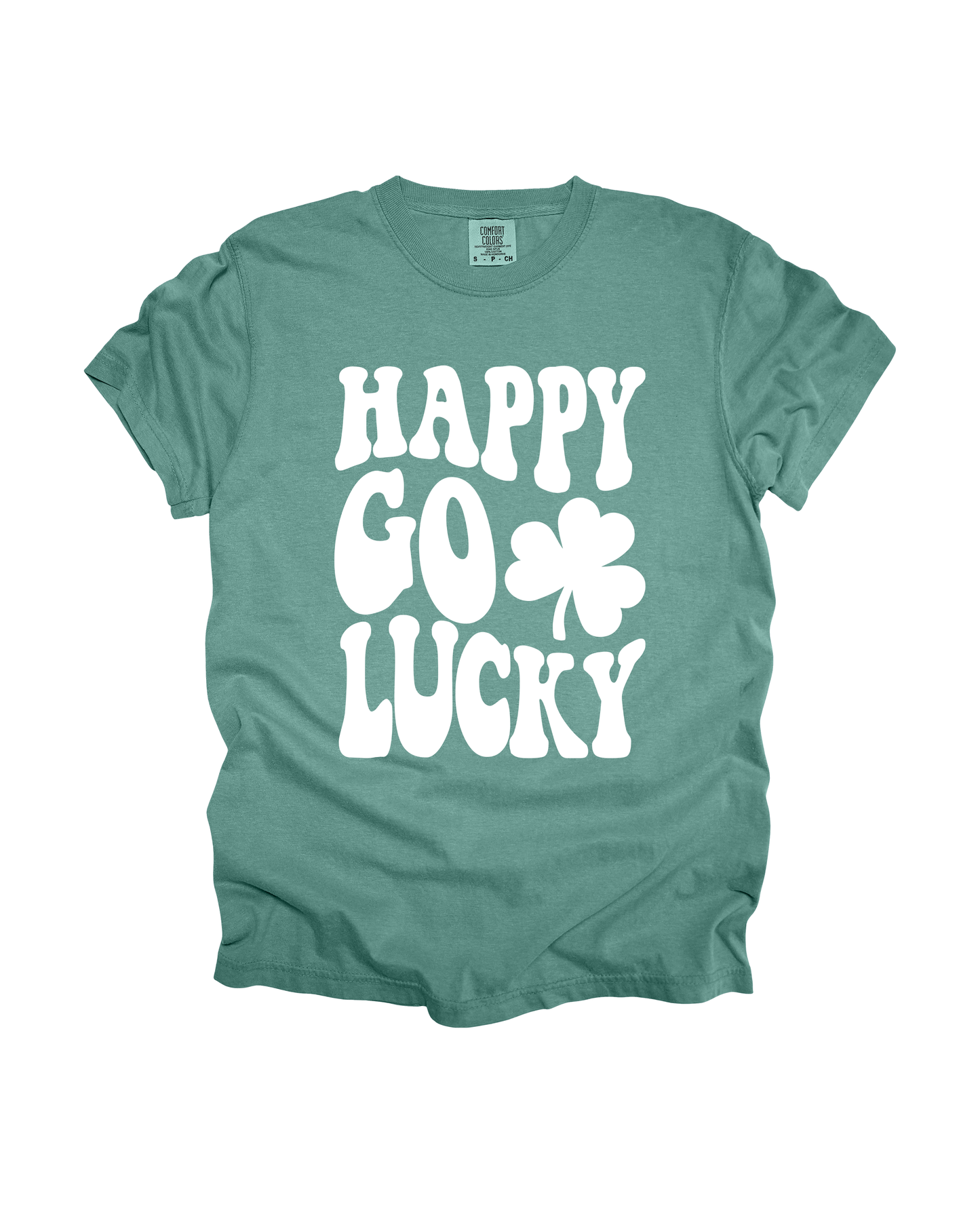 Happy Go Lucky Adult Tee
