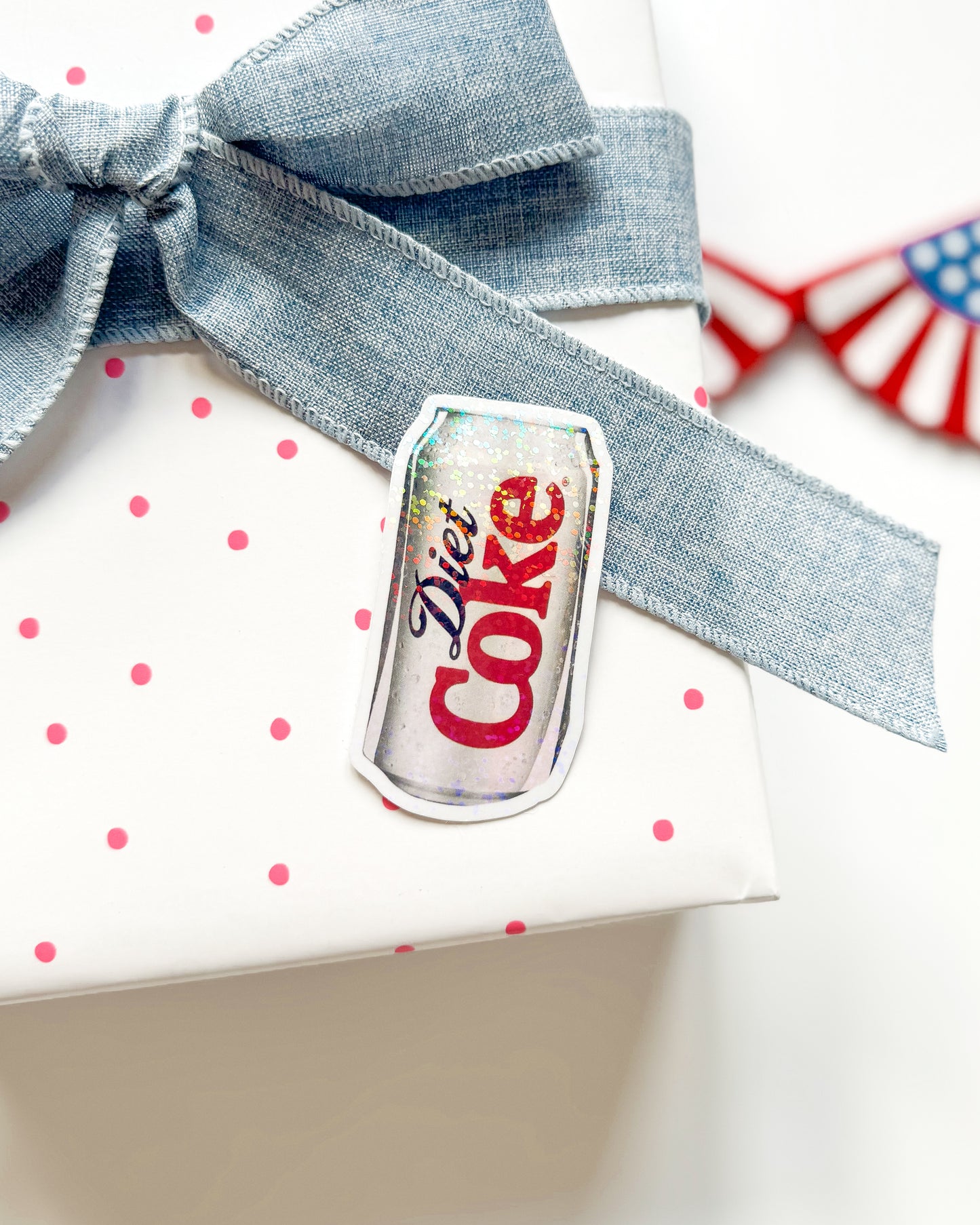 Diet Coke Vinyl Sticker