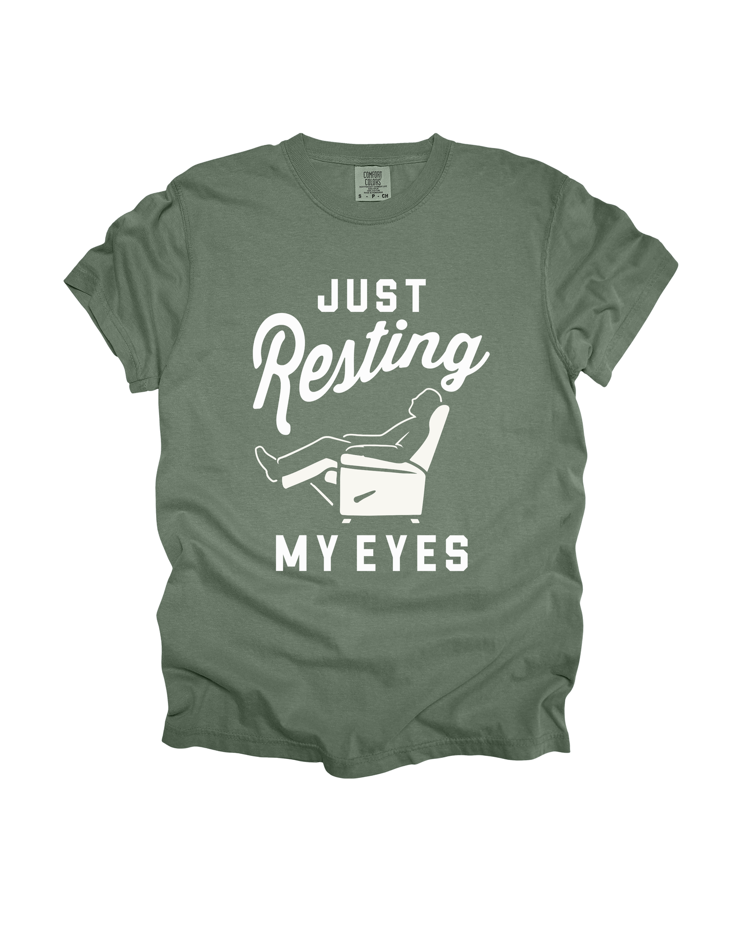 Just Resting My Eyes Adult Tee