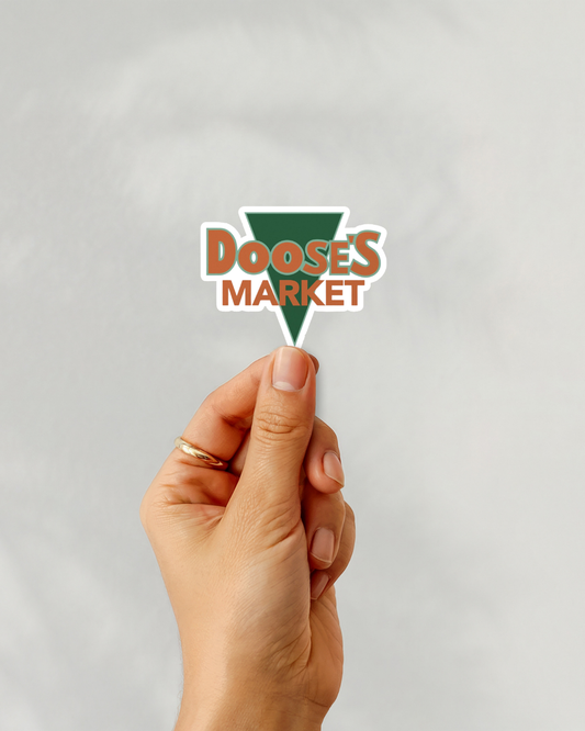 Gilmore Girls Doose’s Market Vinyl Sticker