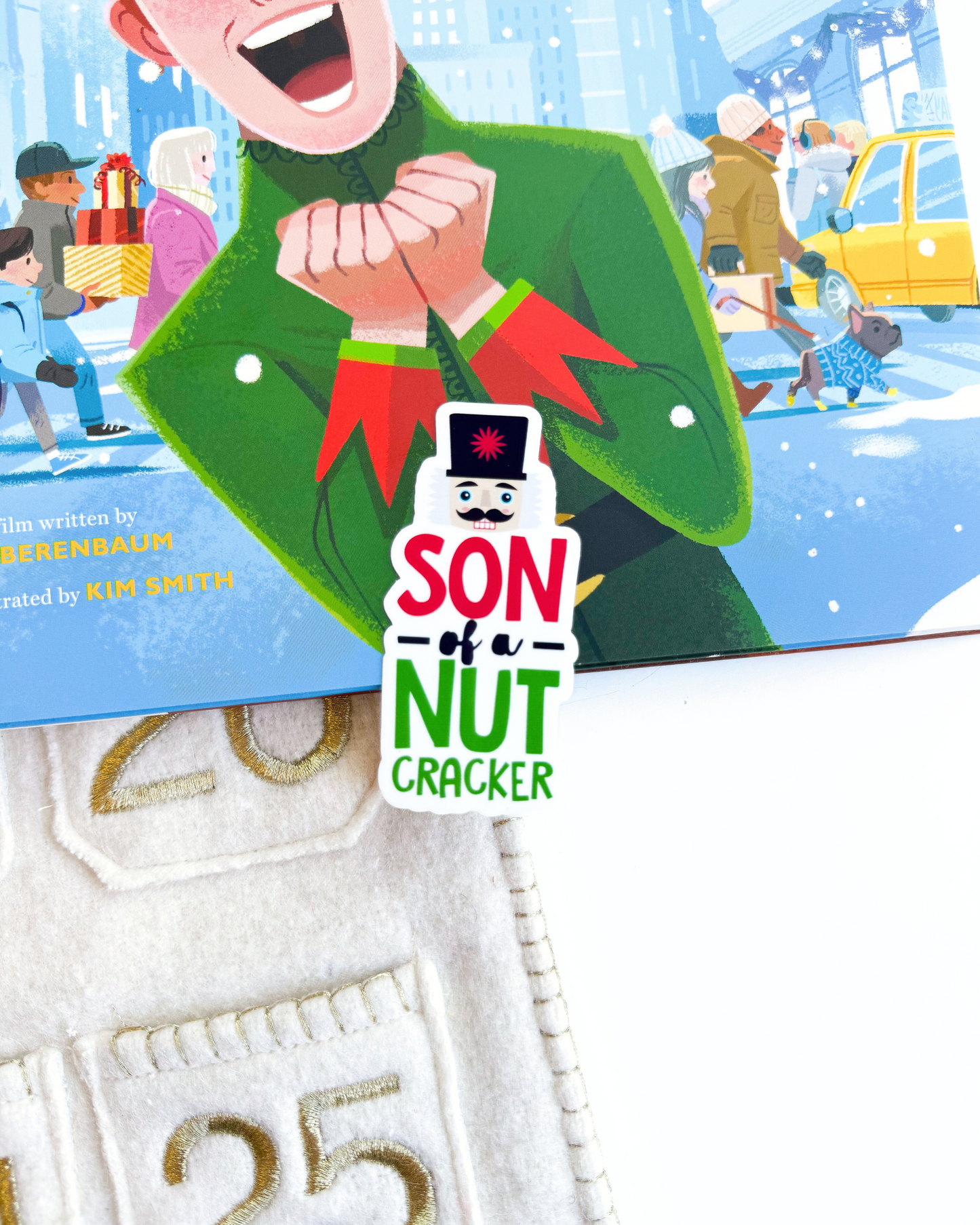 Elf Son of a Nutcracker Vinyl Sticker