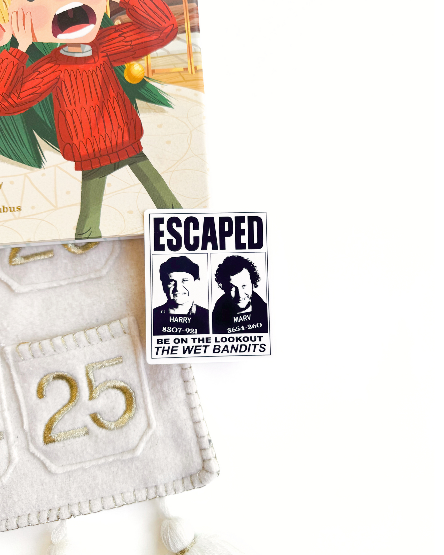 Home Alone Wet Bandits Vinyl Sticker