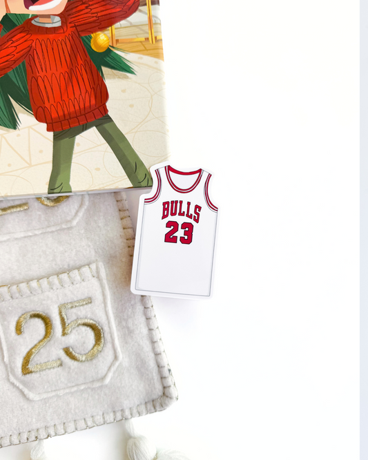 Home Alone Bulls 23 Vinyl Sticker